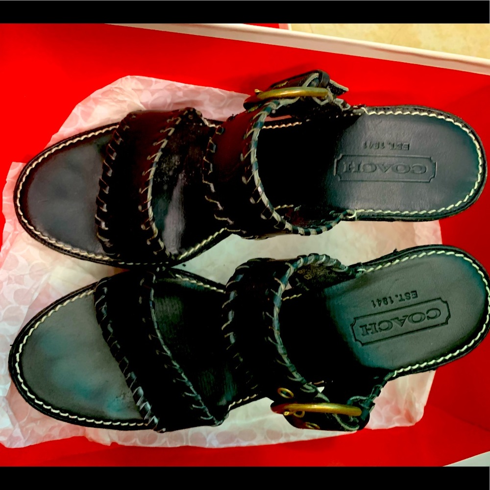 Coach heels size 6